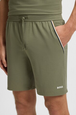 BOSS Pajama Pants in Green