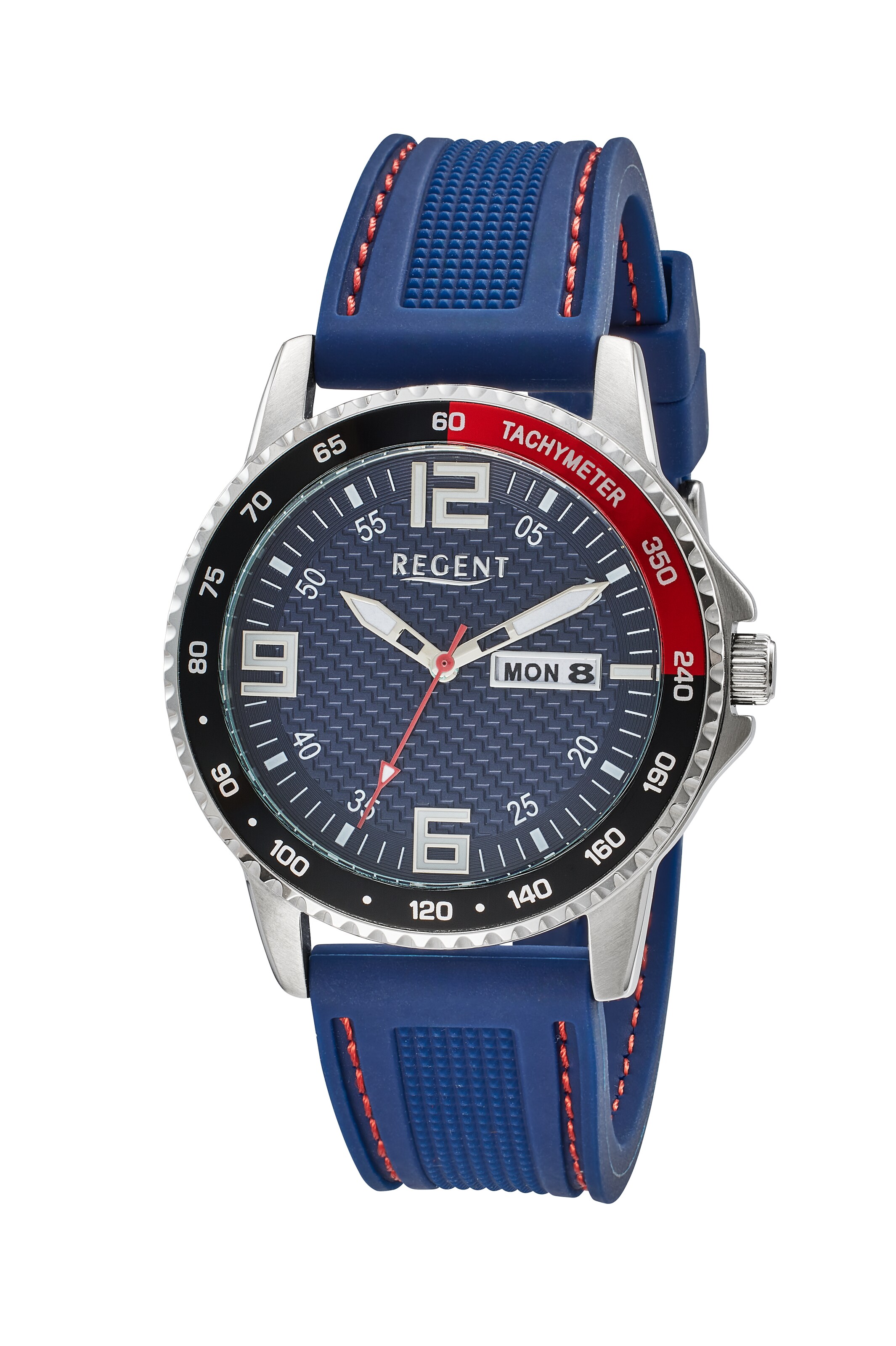 REGENT Analog Watch in Blue: front