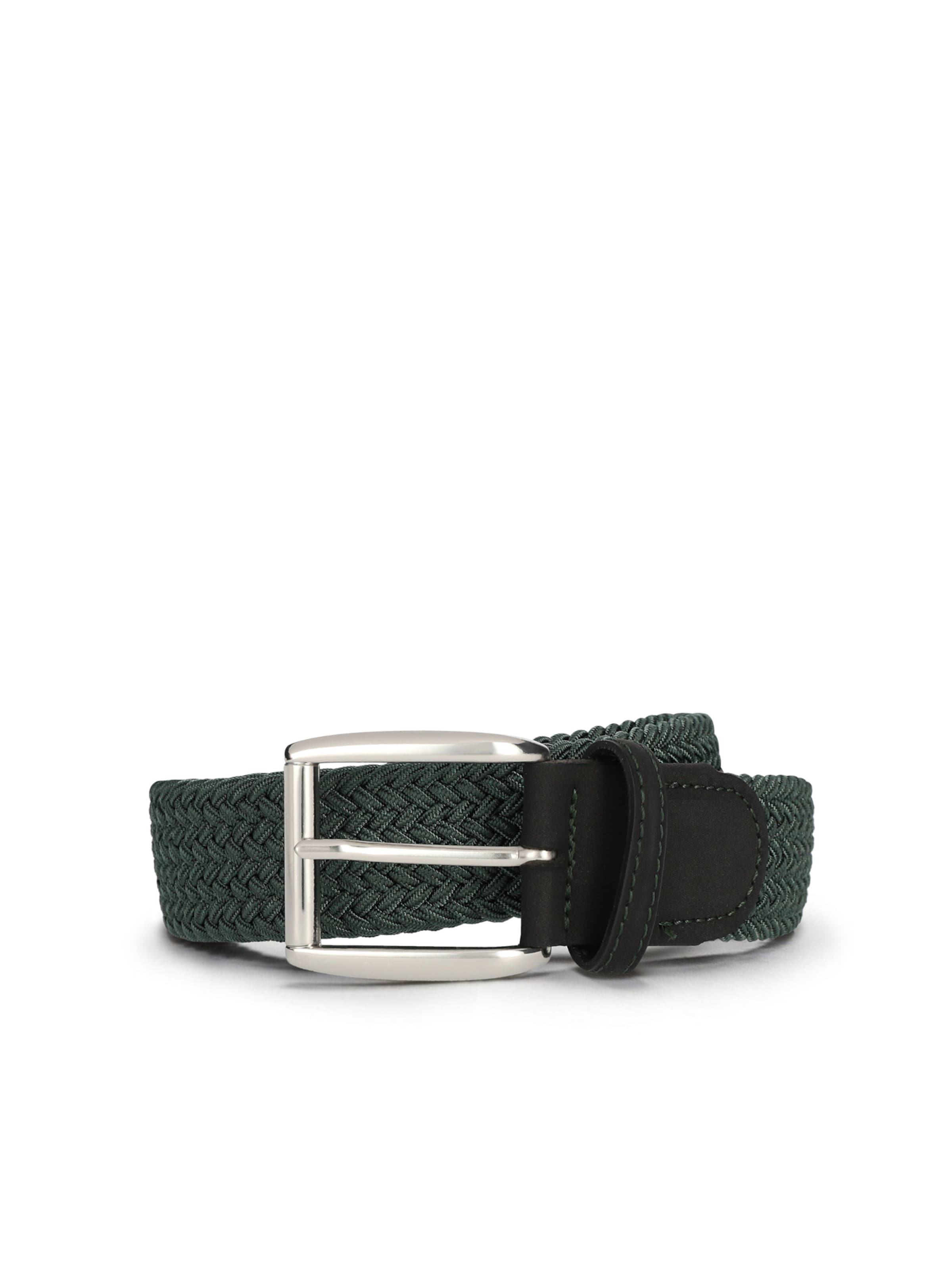 nae Vegan Shoes Belt 'PRAT' in Green: front