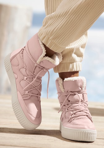 Boots da neve di LASCANA in rosa: frontale