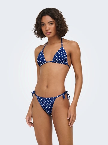 ONLY Triangle Bikini 'ONLMaseille' in Blue