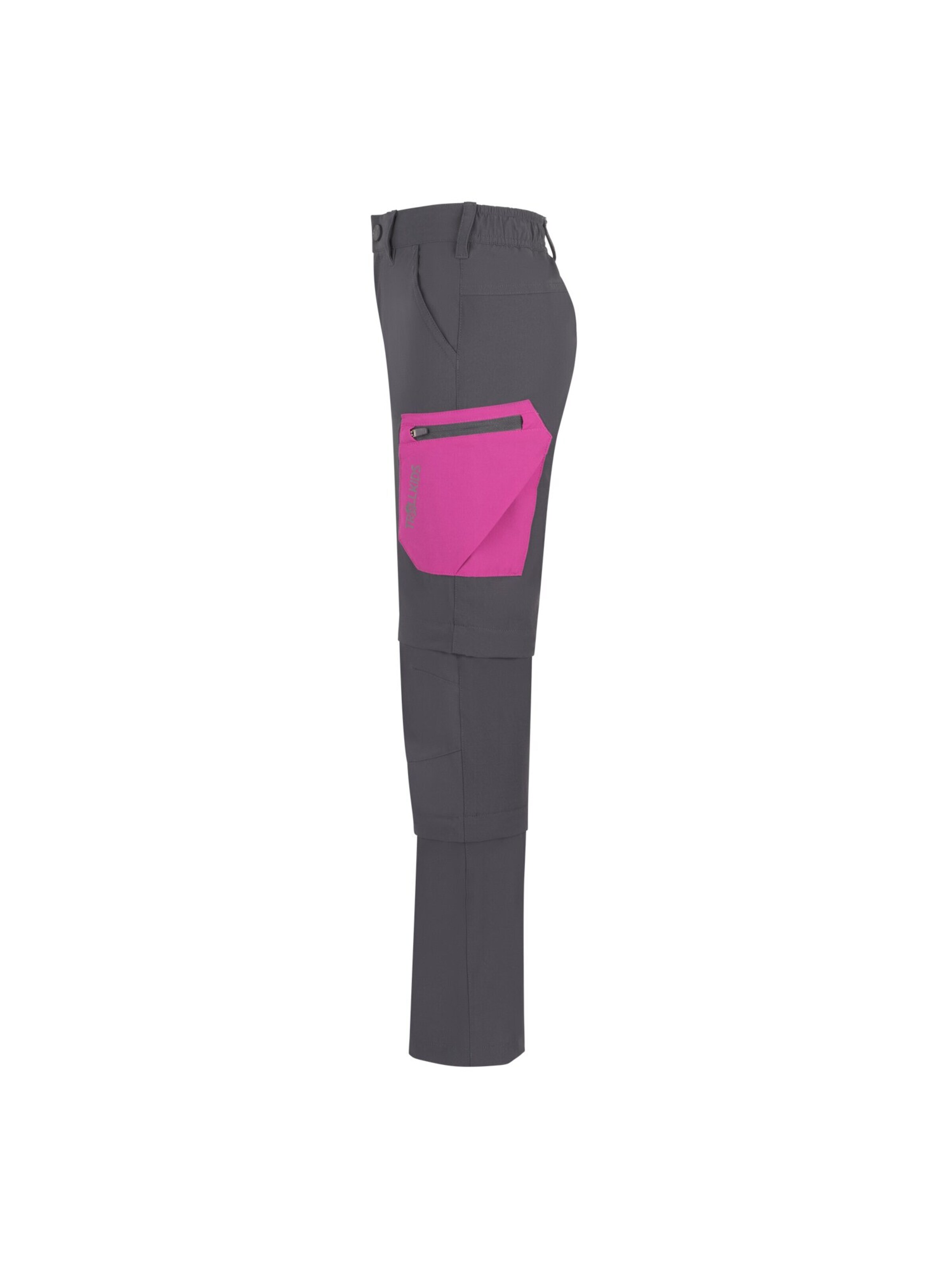 TROLLKIDS Regular Sporthose in Grau