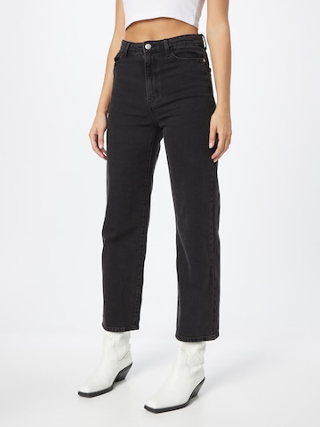 Lindex Loosefit Jeans 'Hanna' in Zwart: voorkant