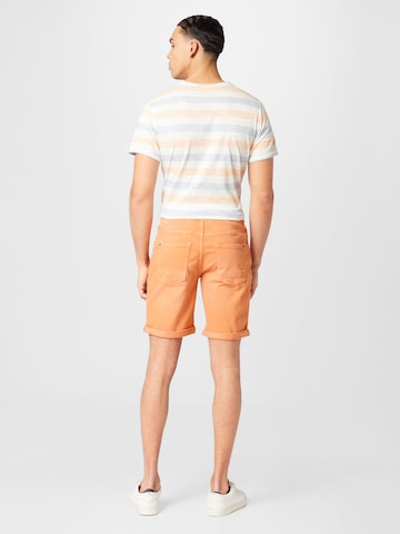 BLEND Normalny krój Spodnie w kolorze pomarańczowy