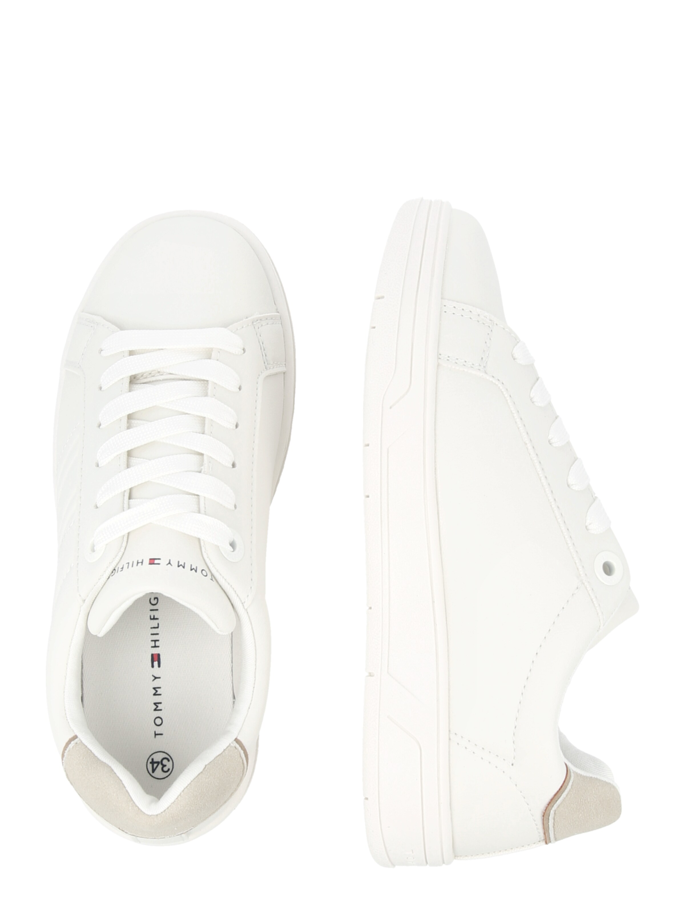 TOMMY HILFIGER Σνίκερ 'HAMPTON' σε λευκό