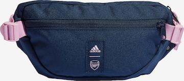 ADIDAS SPORTSWEAR Athletic Fanny Pack 'FC Arsenal' in Blue: front
