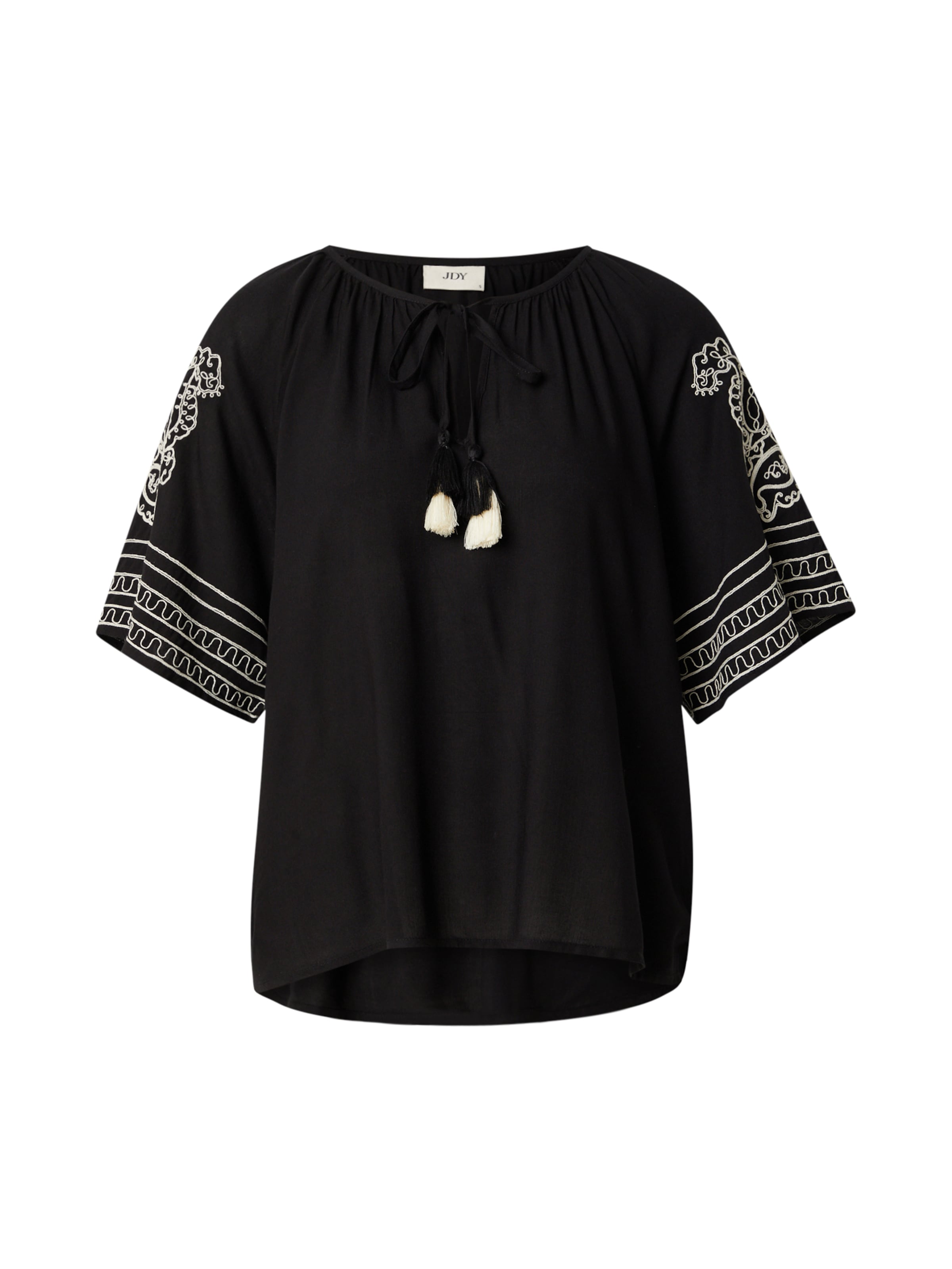 JDY Μπλούζα 'JDYRisso' σε μαύρο: μπροστά