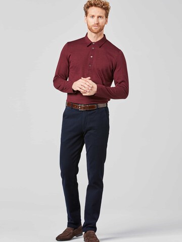MEYER Regular Chino trousers in Blue