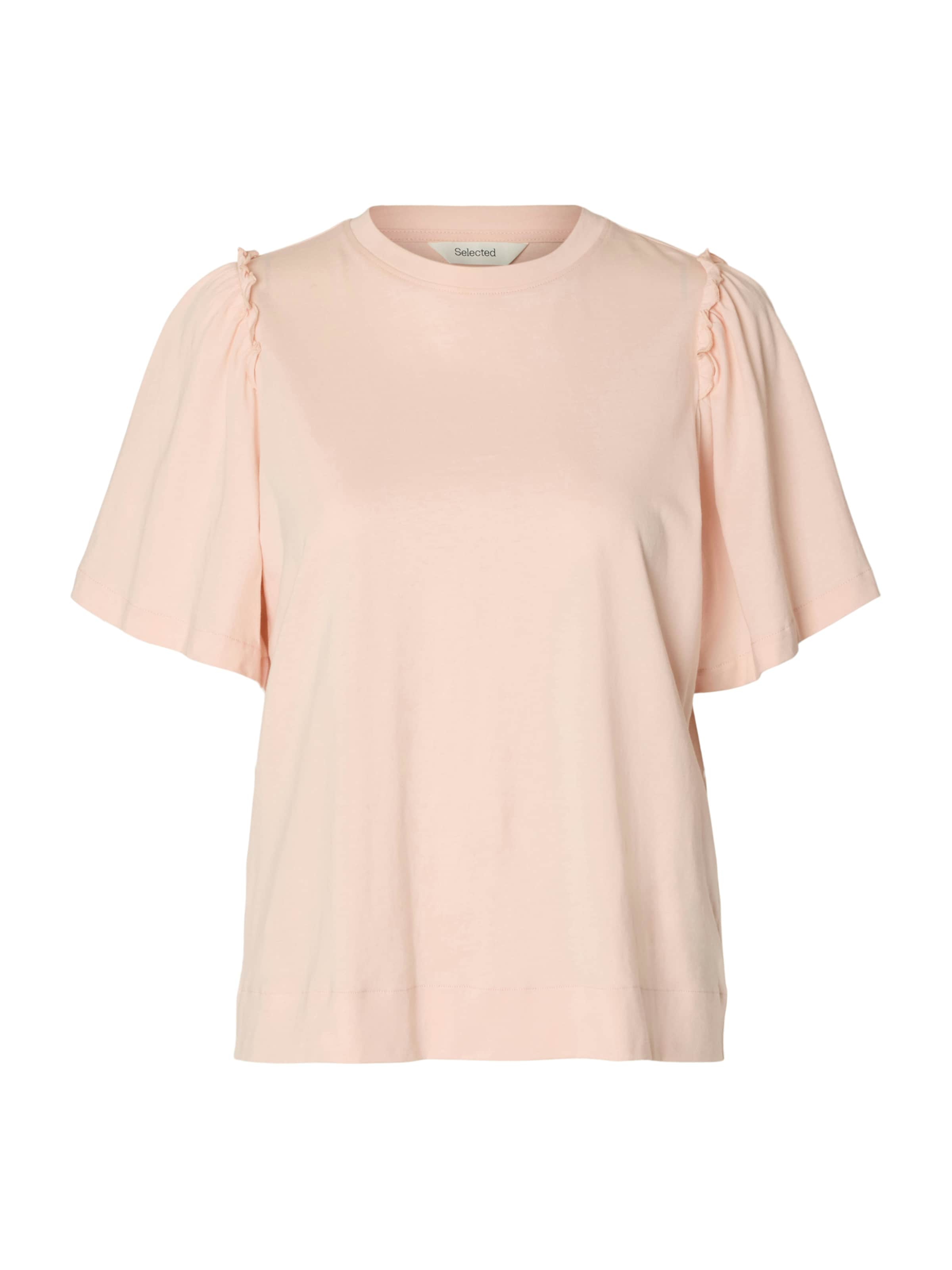 SELECTED - Camiseta 'SLFPENELOPE' en rosa: frente