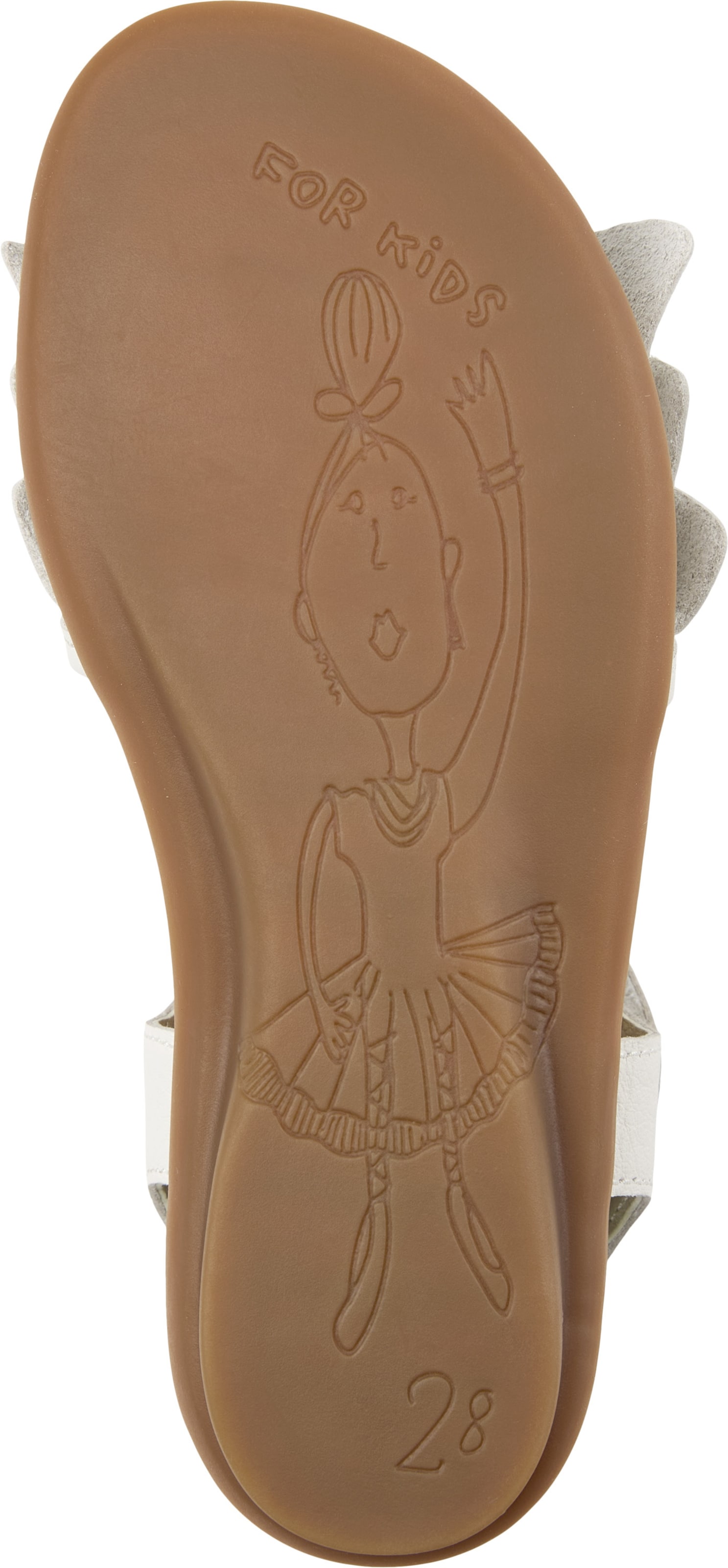 CAMPER Sandalen ' Right Kids Twins ' in Wit