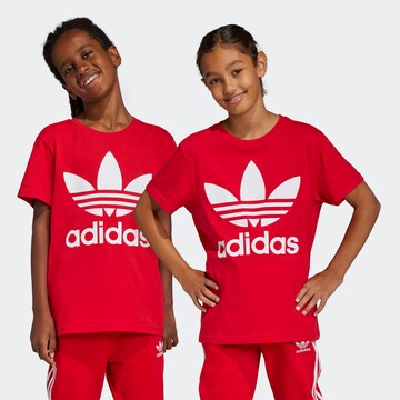 Tricou 'Trefoil' de la ADIDAS ORIGINALS pe roșu