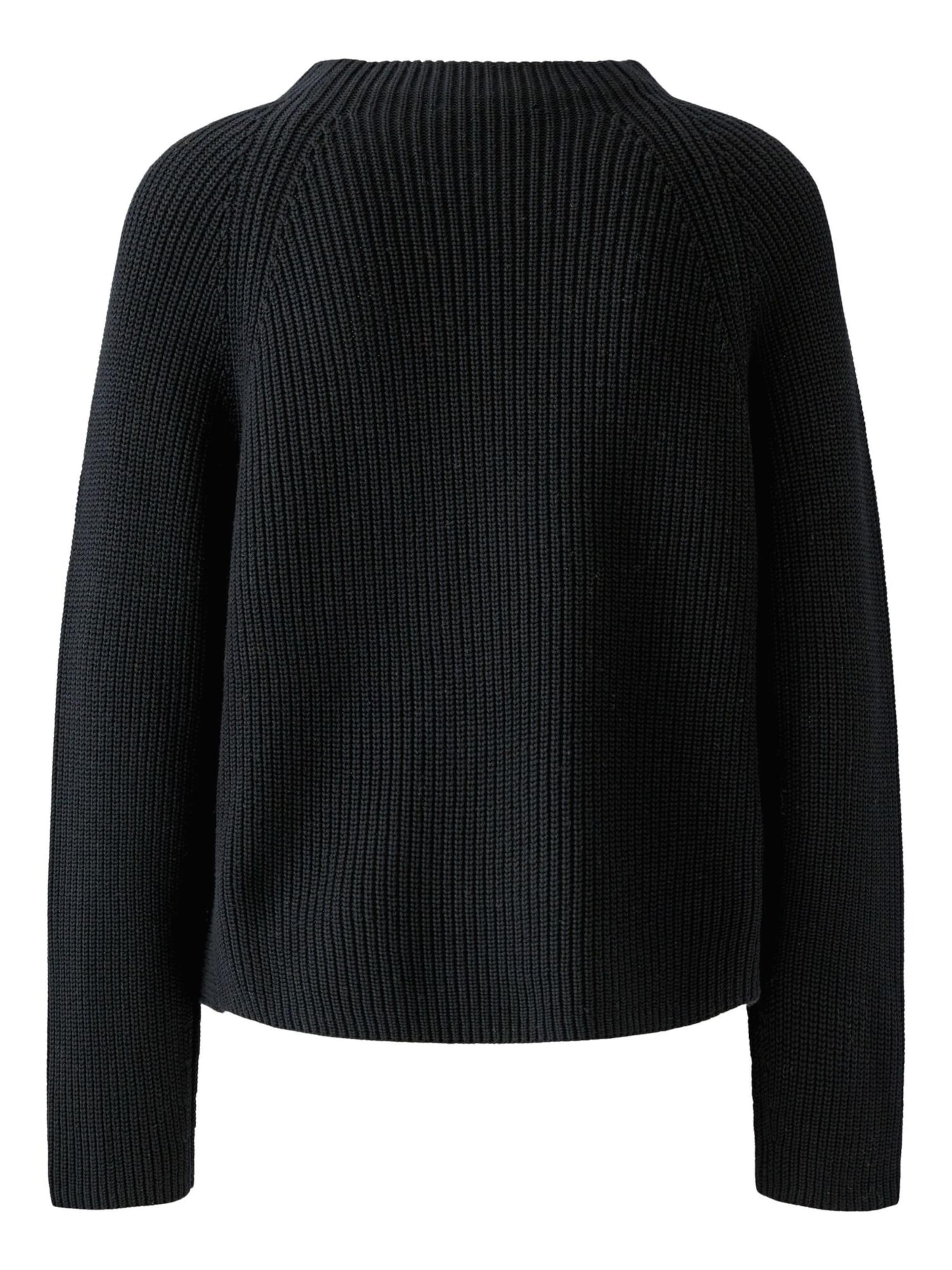 OUI Pullover 'RIYA' in Schwarz