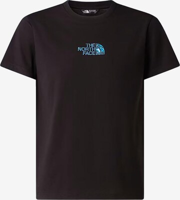 THE NORTH FACE Koszulka 'LIQUID' w kolorze czarny: przód