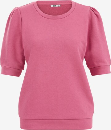 WE Fashion Sweatshirt i rosa: forside