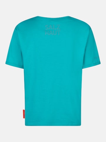 salzhaut Shirt 'Amuseern' in Groen
