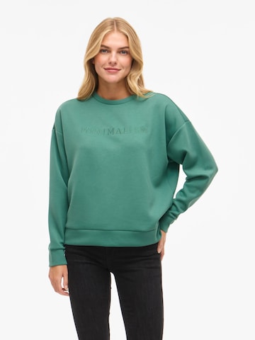 VILA Sweatshirt 'VIReflect' i grøn: forside