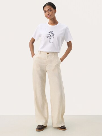 Part Two Wide leg Pants 'Ninnes' in Beige