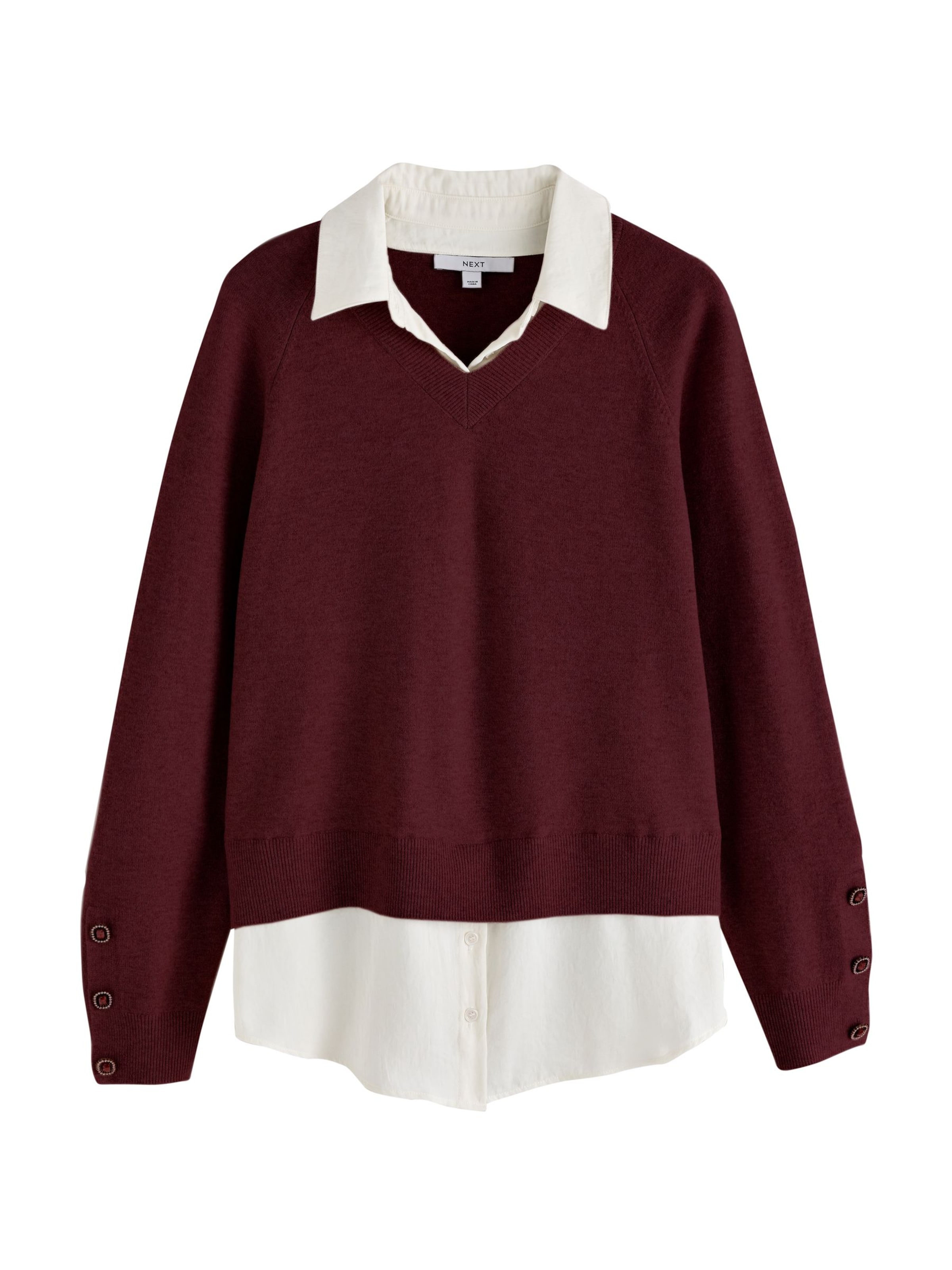 Pullover di Next in rosso: frontale