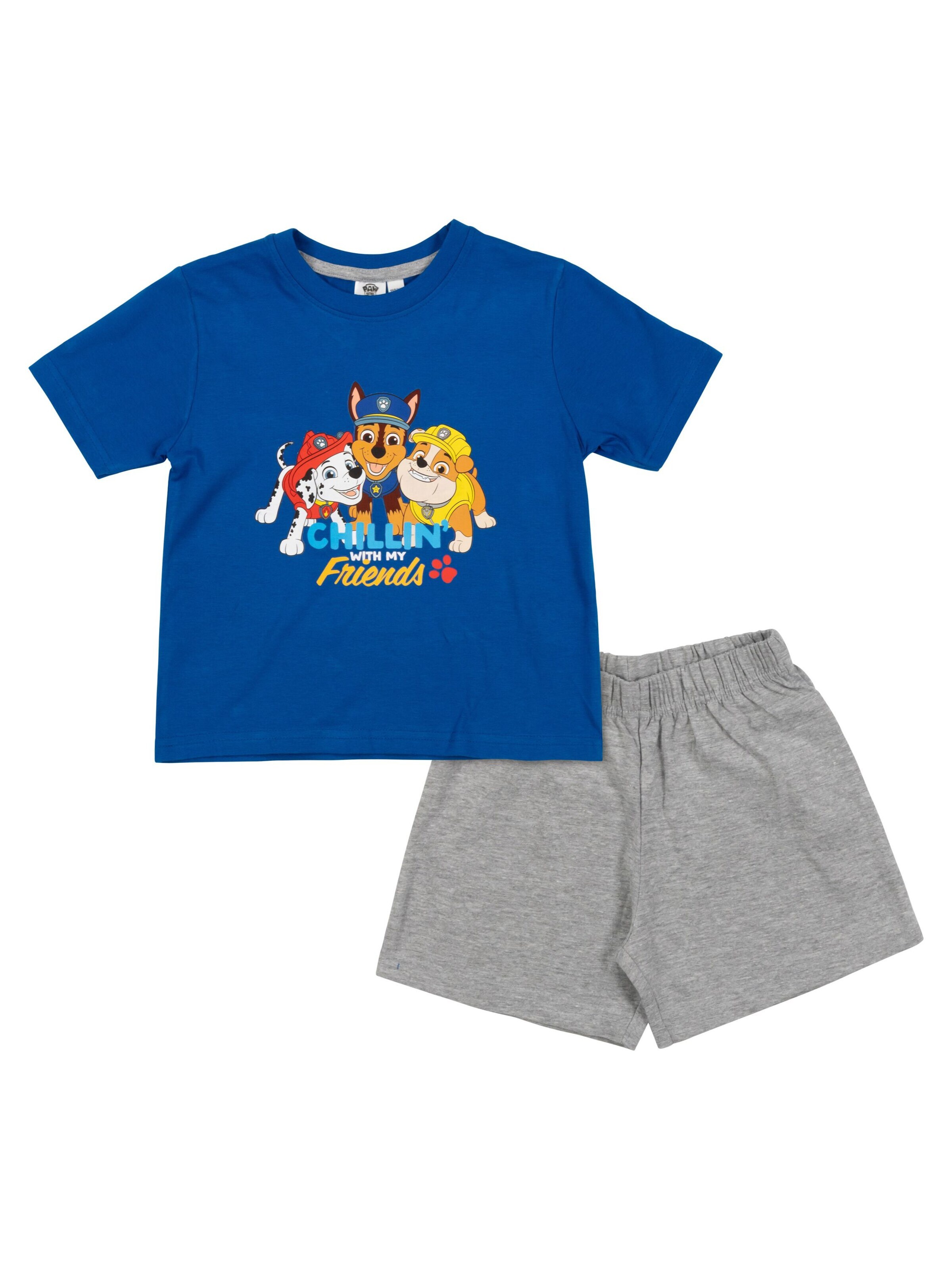 Paw Patrol Pajamas 'Chillin Friends' in Blue: front