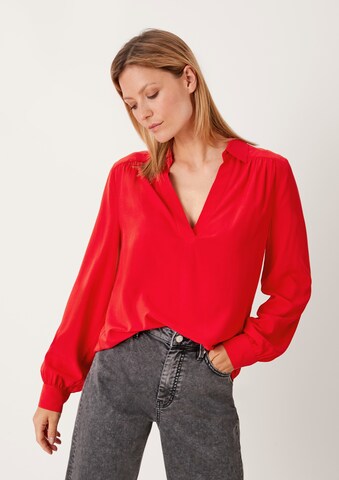 s.Oliver Blouse in Rood: voorkant