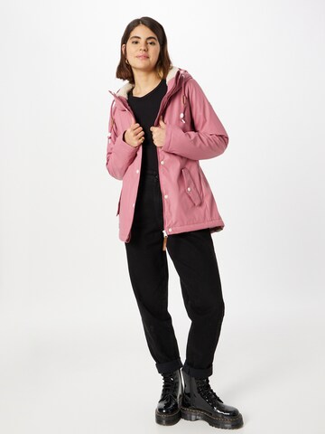 Ragwear Overgangsjakke 'MARGGE' i pink