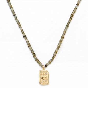 Arkai Necklace 'Mediterranean' in Green: front