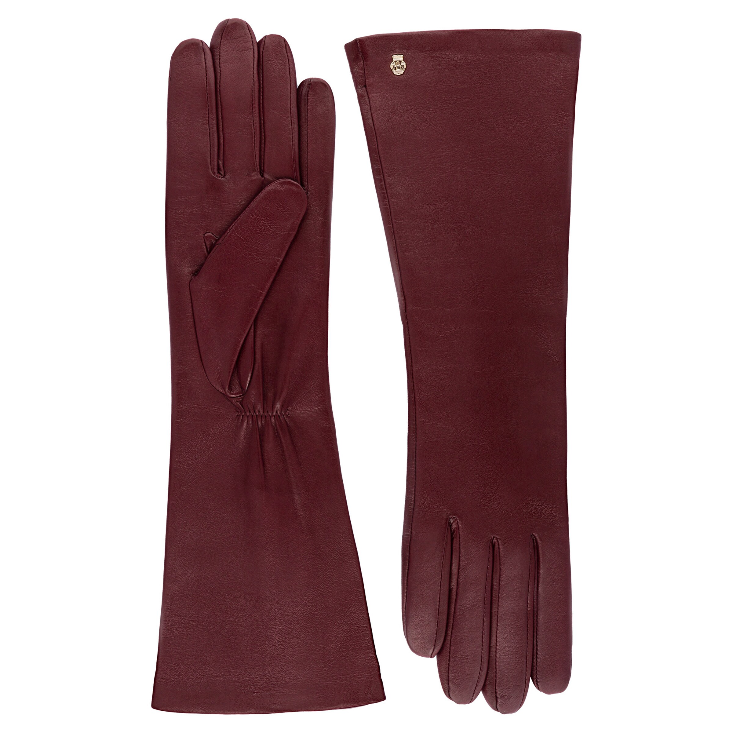 Roeckl Lederhandschuhe 'VENEDIG' in Rot: Vorderseite