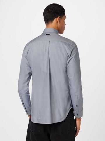 G-Star RAW - Regular Fit Camisa 'Secret' em cinzento