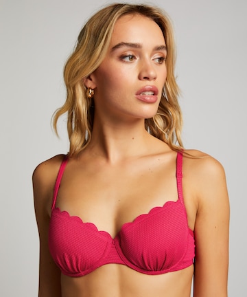 Hunkemöller Bikinitop in Pink: predná strana