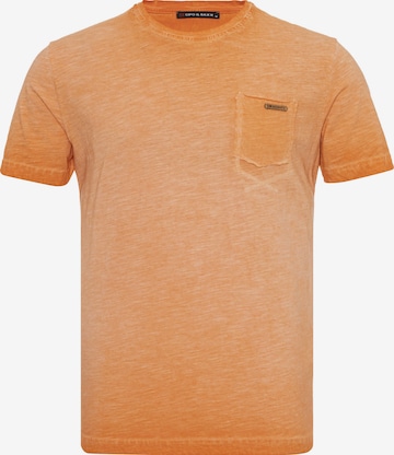 CIPO & BAXX Shirt in Orange: front