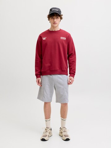 JACK & JONES Loosefit Shorts in Grau