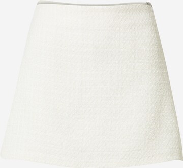 Abercrombie & Fitch Spódnica w kolorze biały: przód