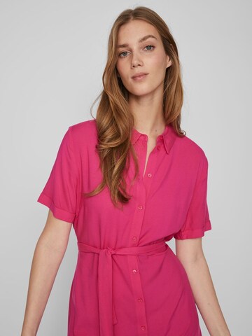 VILA Skjortklänning 'PAYA' i rosa