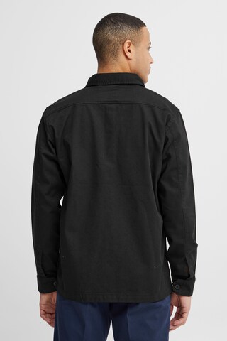 11 Project Regular fit Athletic Button Up Shirt in Black