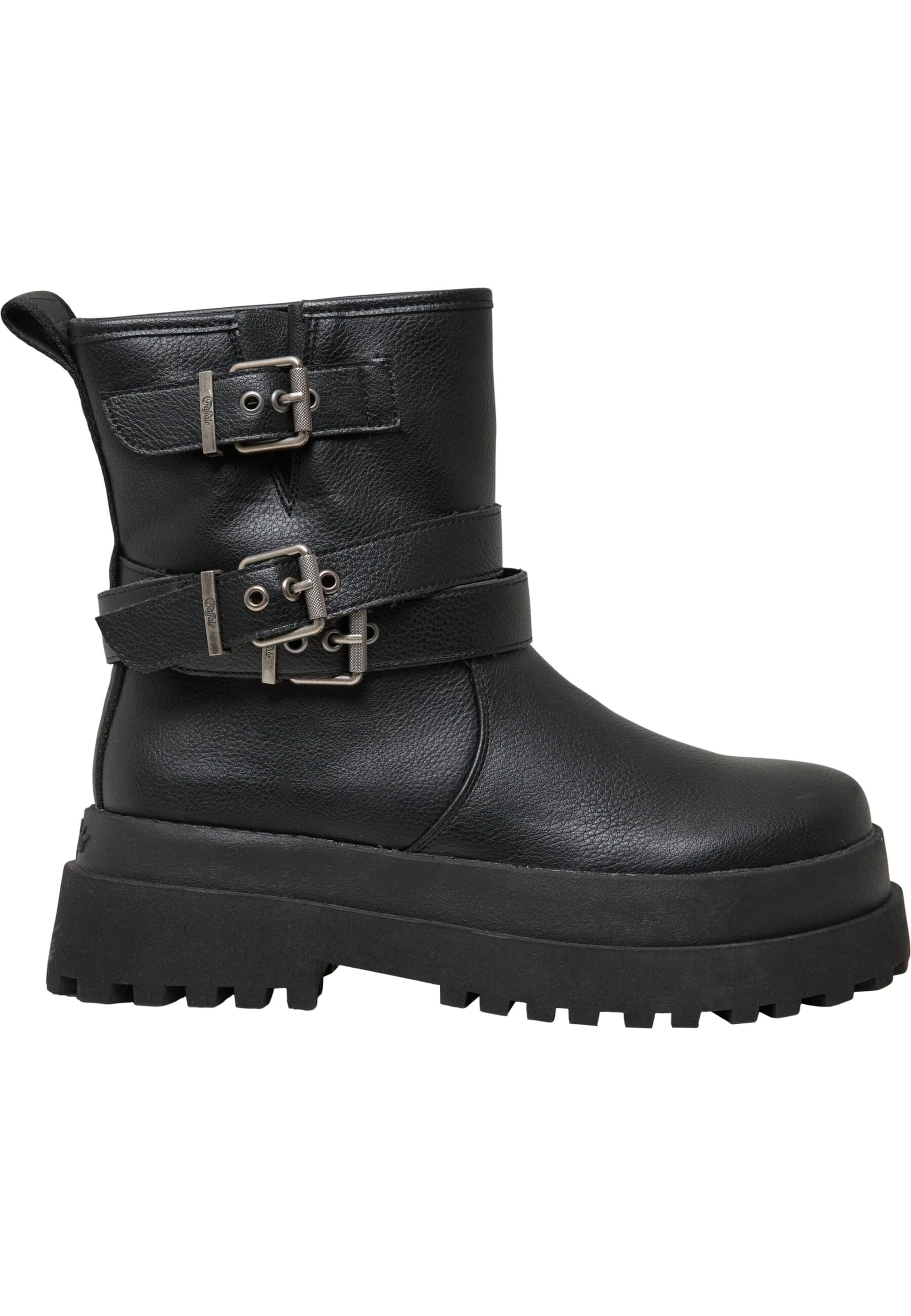 BUFFALO Boot i svart: framsida