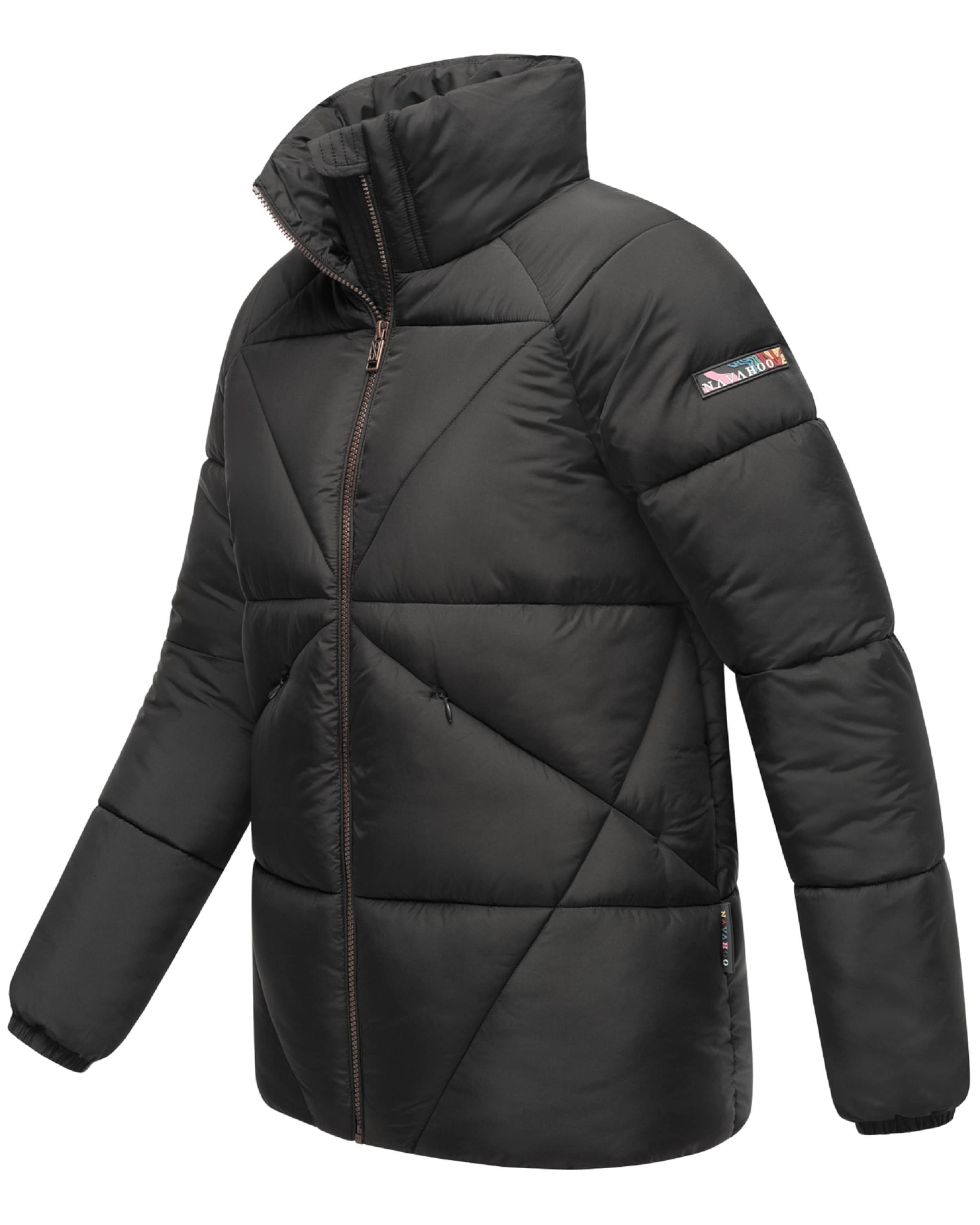 NAVAHOO Winter jacket 'Schokolinaa' in Black
