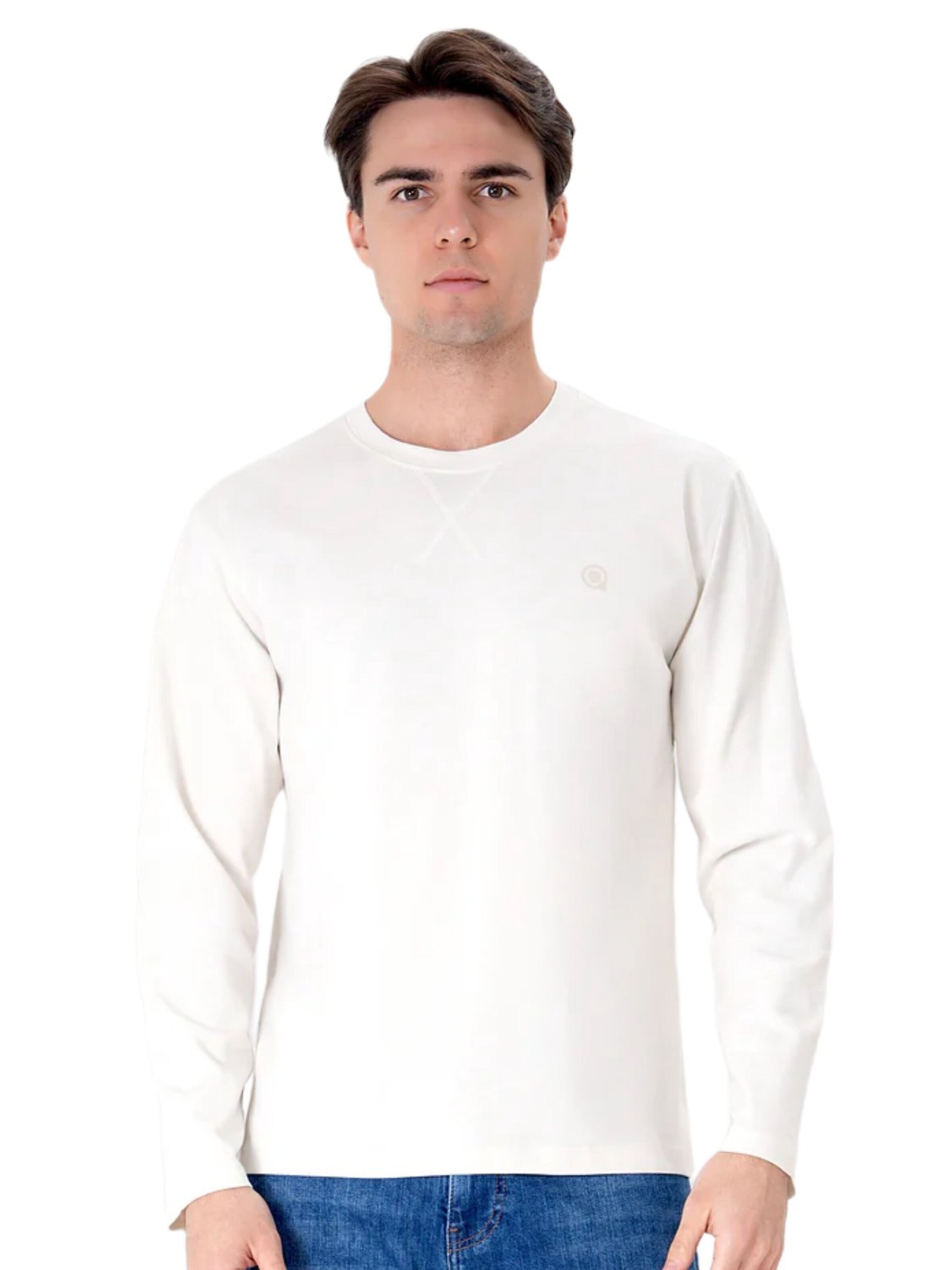 UNIQVIBE Shirt in Wit