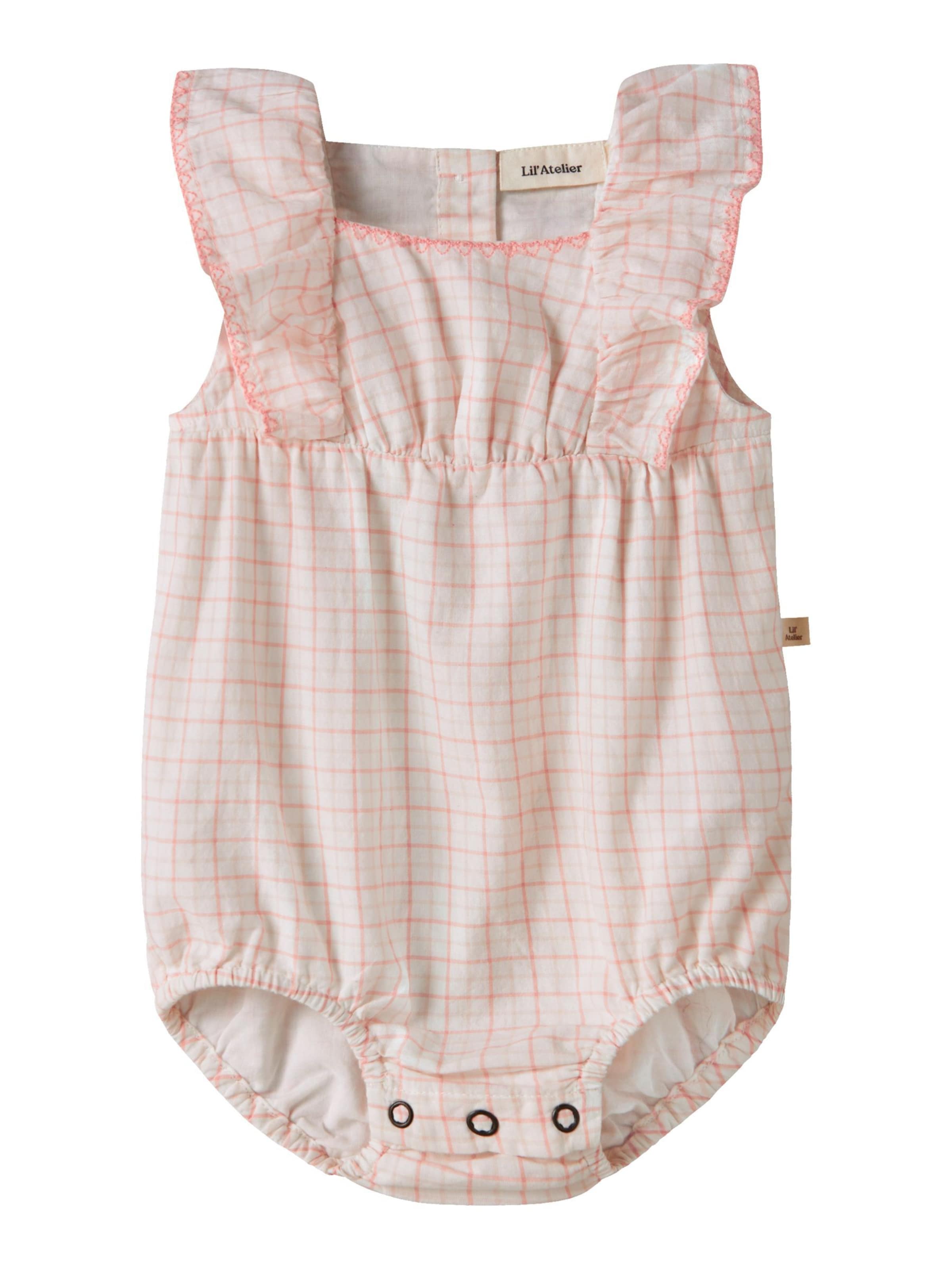 Lil'Atelier Romper/bodysuit in White: front