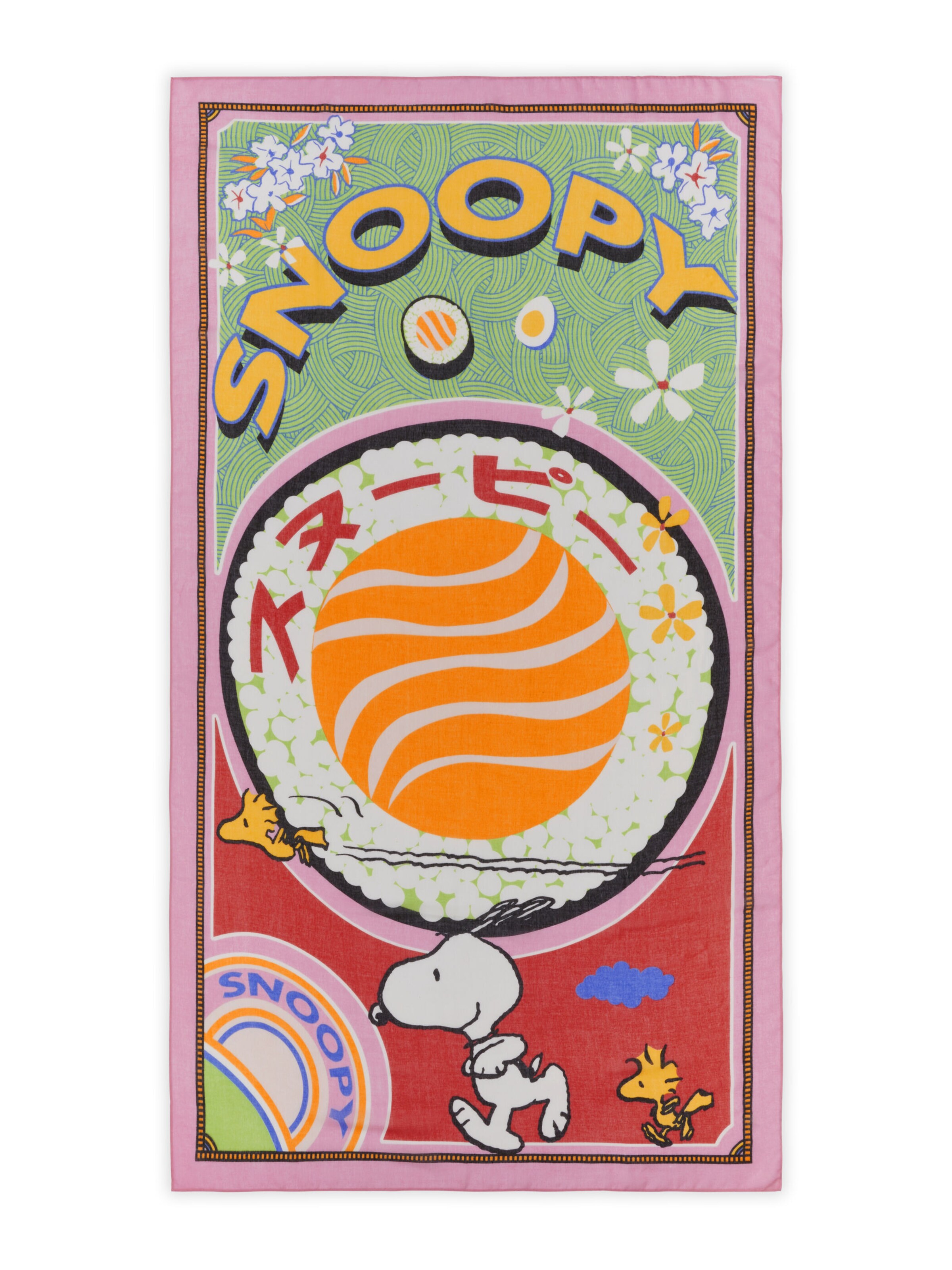 CODELLO Schal Peanuts in Rot