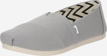 Slip on TOMS en gris : devant