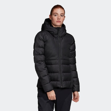 ADIDAS PERFORMANCE Outdoor Jacket in Black: front