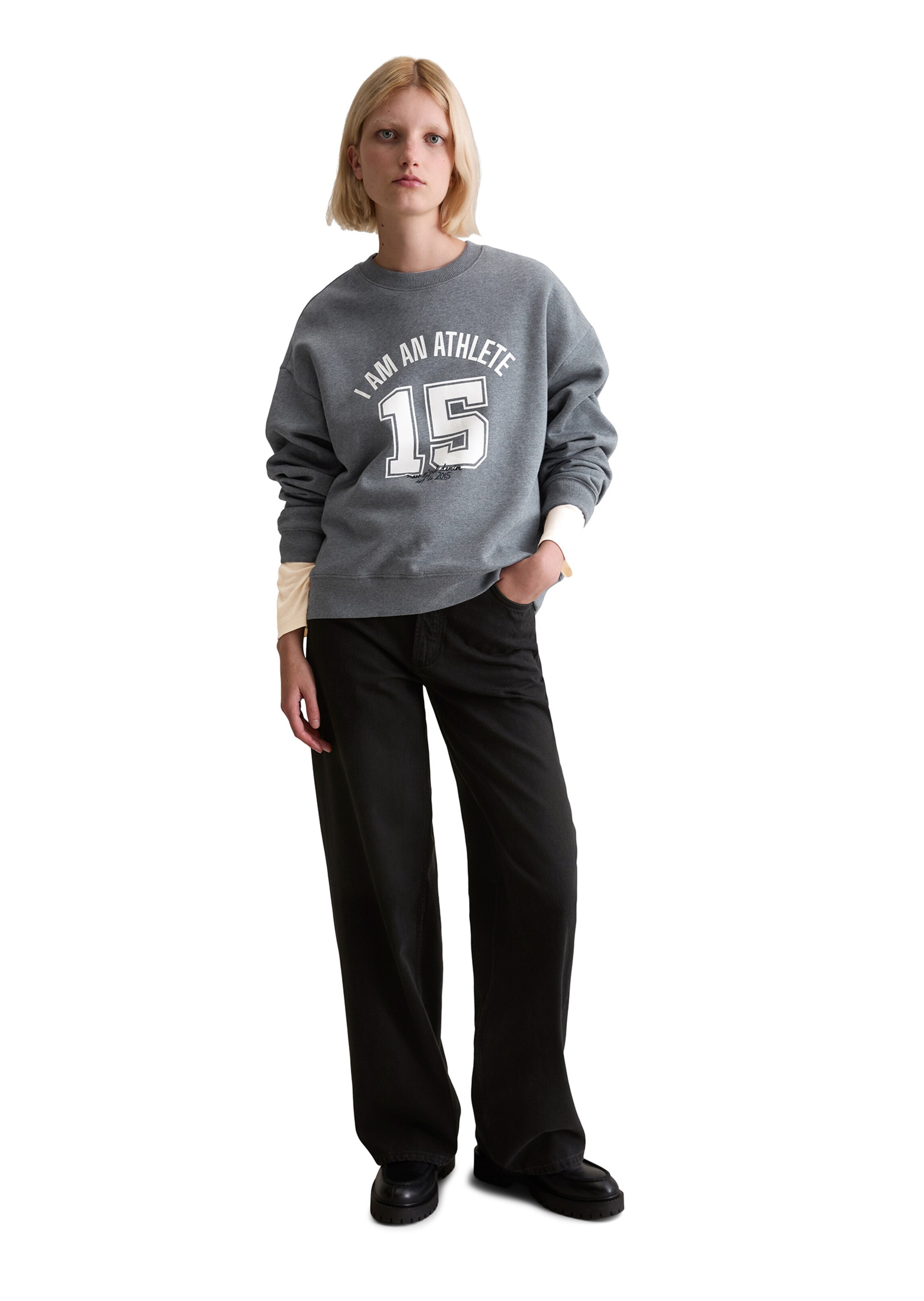 Marc O'Polo DENIM Sweatshirt in Grey