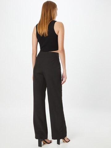 Missguided Regular Pleat-Front Pants in Black