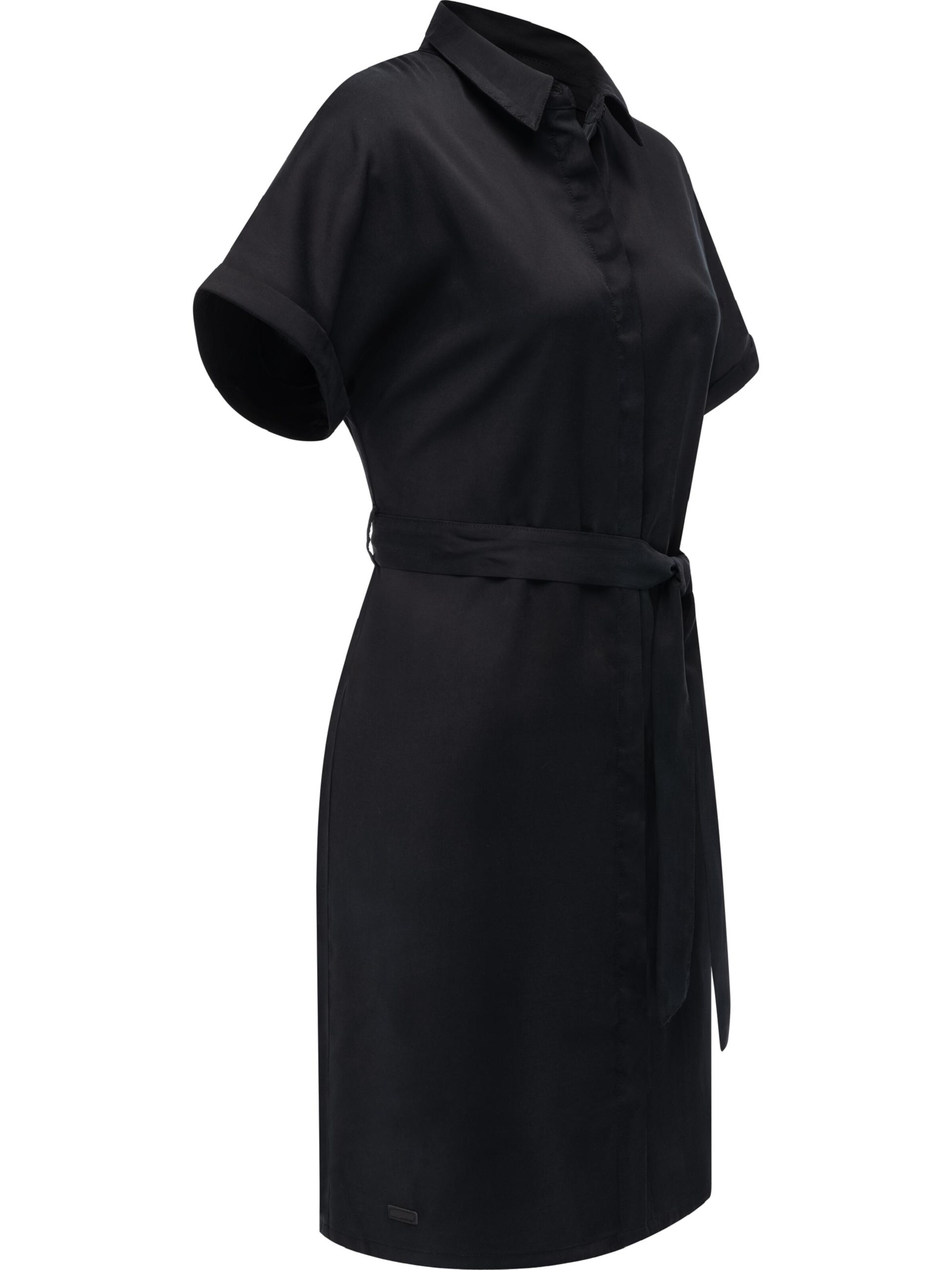 Ragwear Shirt dress 'Manilla' in Black