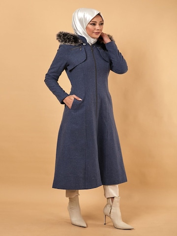 MODAMIHRAM Winterjas in Blauw
