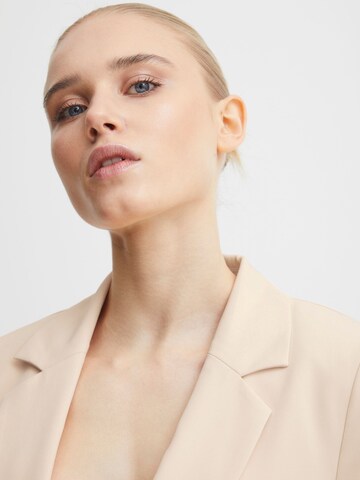 ICHI - Slimfit Blazer 'Lexi' en naranja