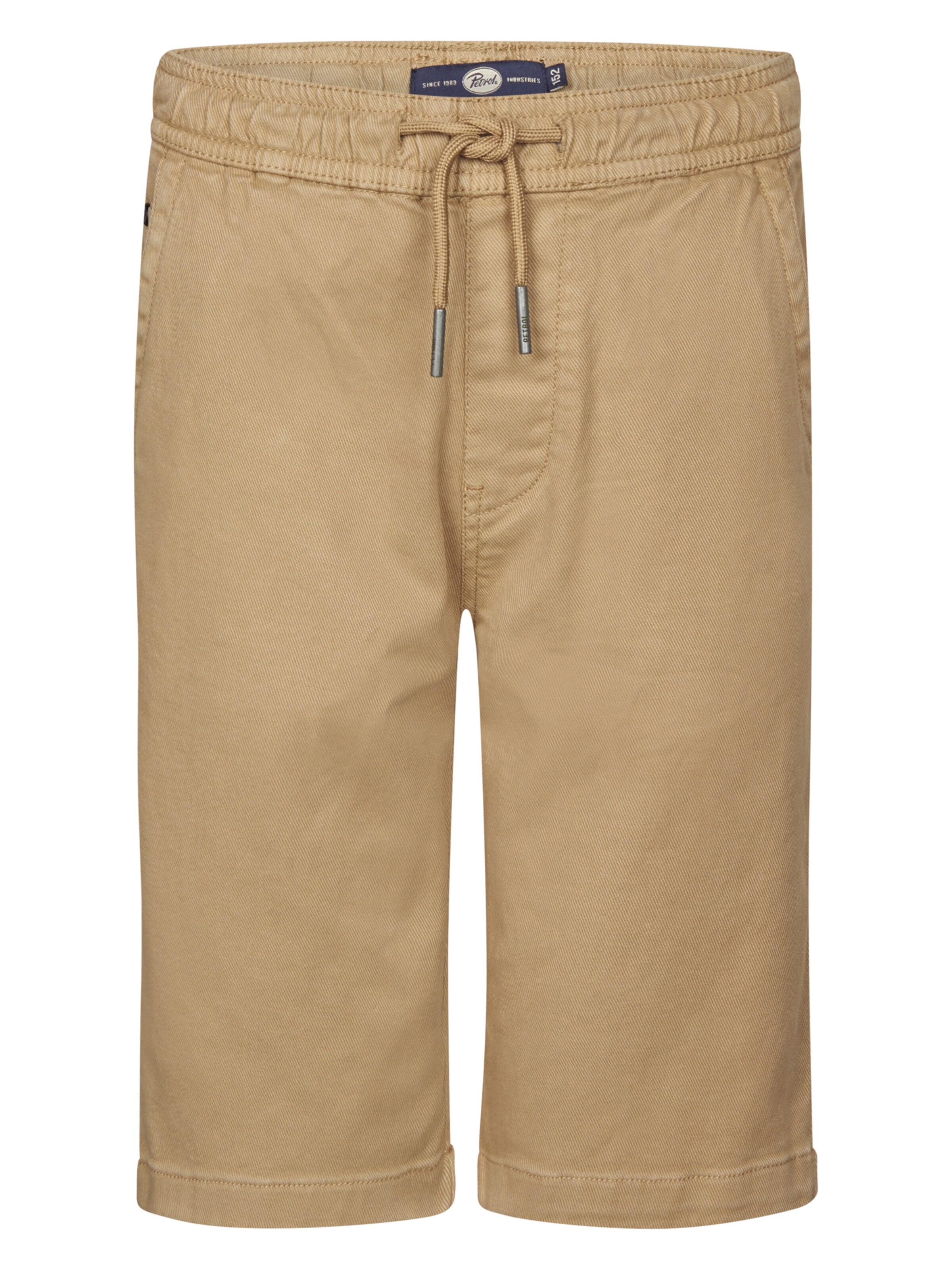 Petrol Industries Regular Broek 'Marco' in Beige: voorkant