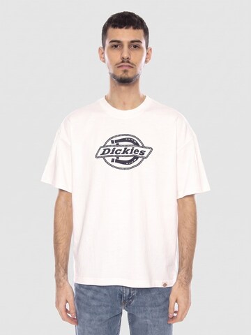 DICKIES Shirt 'Forth Shaw Tee Ss Egret -- Men's Crew Neck T-Shirt White Men's' in White