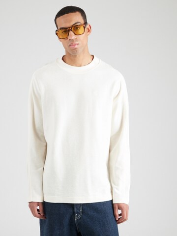 Calvin Klein Jeans Shirt in Wit: voorkant