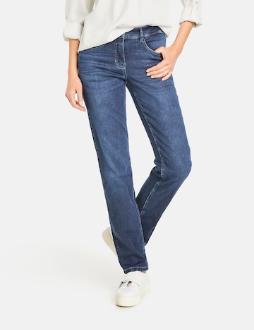 GERRY WEBER Regular Jeans 'SOL꞉INE BEST4ME' in Blau: predná strana